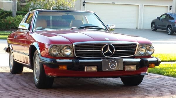 mercedes 560 sl